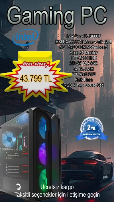 Intel i5 13600 Gaming PC