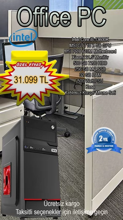 Intel i5 13600 Office PC